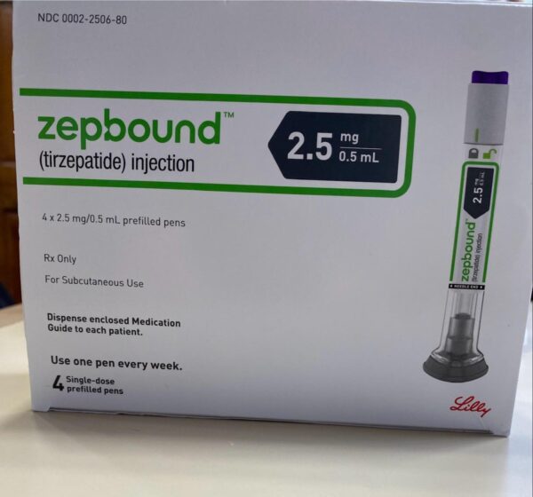 Zepbound formulated with Tirzepatide available for sale in stock,Reduce appetite, boost metabolism, and manage fat loss with this 1-month 5mg supply.