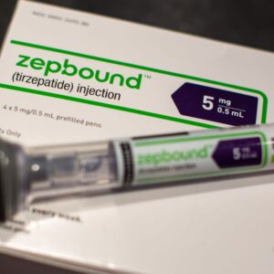 Zepbound formulated with Tirzepatide available for sale in stock,Reduce appetite, boost metabolism, and manage fat loss with this 1-month 5mg supply.